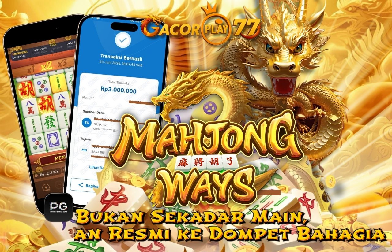 Selamat kepada user id : is*****0 Wede Rp 3.000.000 di Game MAHJONG WAYS PG SOFT Cair Gk Sampe 1 Menit! Menang Mudah di Gacorplay77